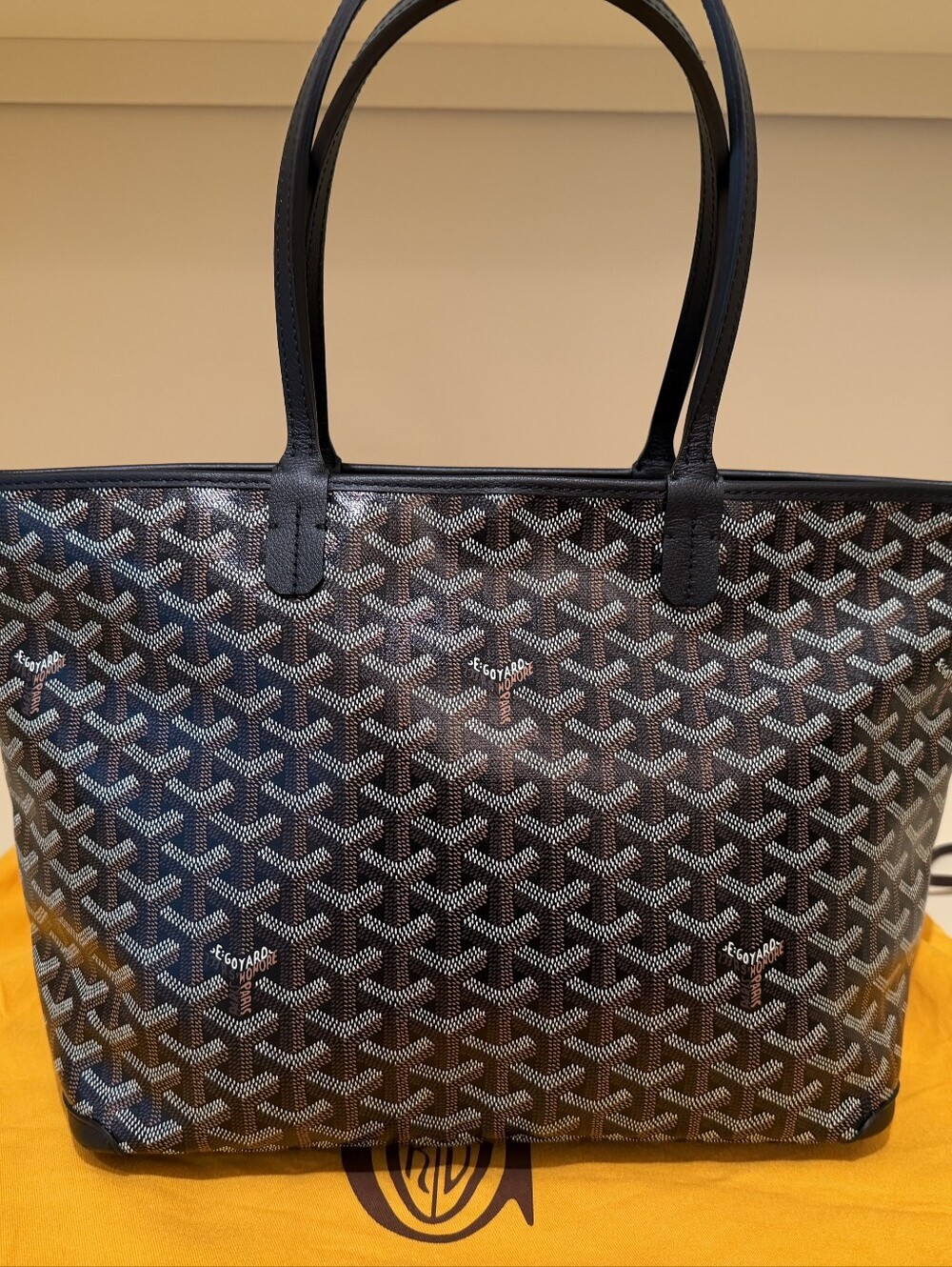 Goyard Black Artois PM (Petite)